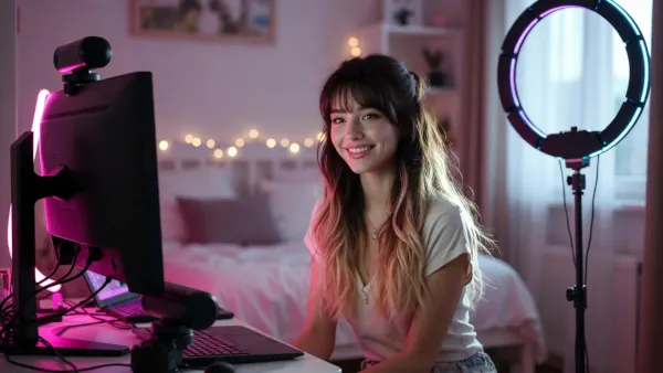 Featured image for How to Become a Cam Girl: Complete Beginner Guide